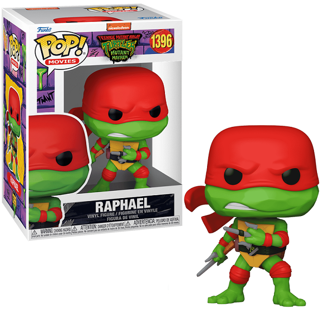  Raphael #1396 - Teenage Mutant Ninja Turtles Funko Pop! Movies 