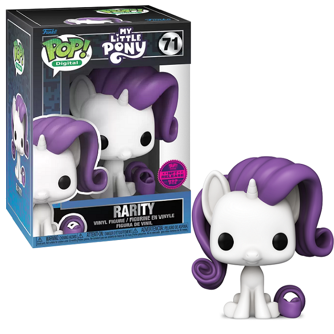  Rarity #71 - My Little Pony Funko Pop! Digital [Digital Release Lmtd 999 pcs] 