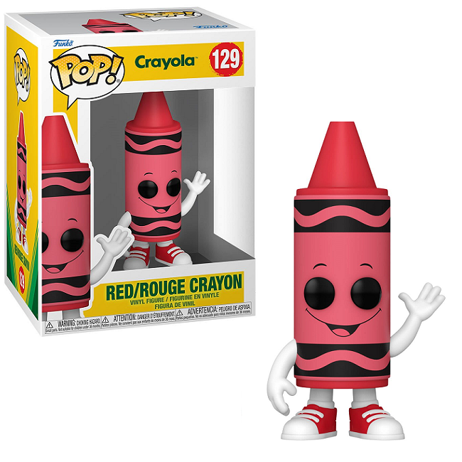  Red Crayon #129 - Crayola Funko Pop! 