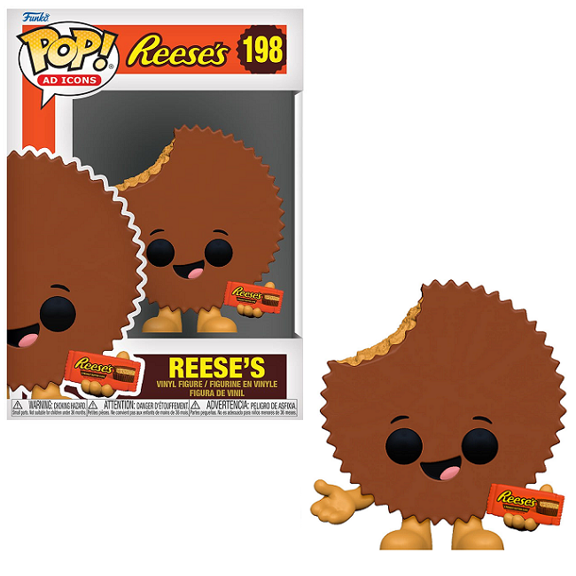  Reese's #198 - Reese's Candy Funko Pop! Ad Icons 