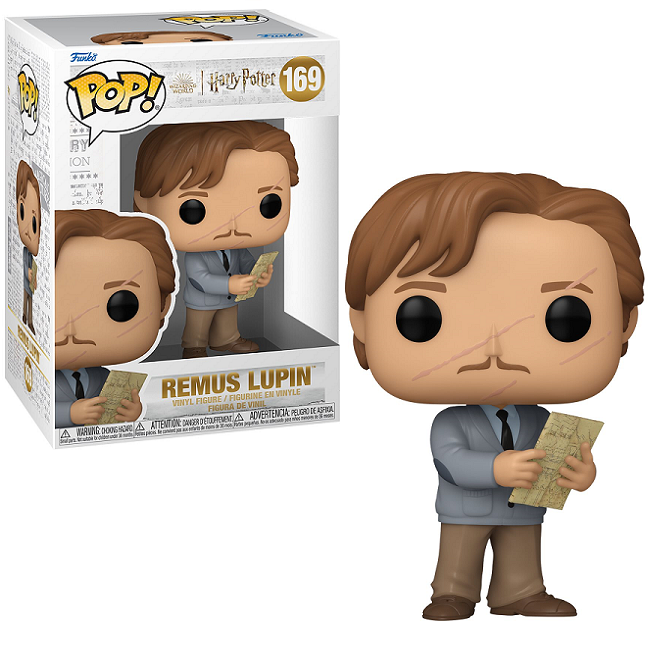  Remus Lupin with Map #169 - Harry Potter and the Prisoner of Azkaban Funko Pop! 