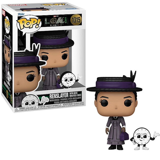  Renslayer With Miss Minutes [1893] #1315 - Marvel Loki Season 2 Funko Pop! 