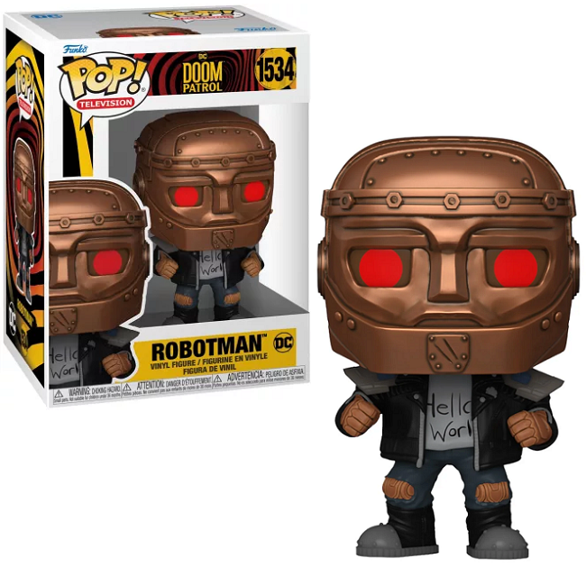  Robotman #1534 - Doom Patrol Funko Pop! TV 