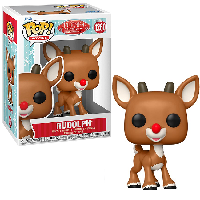  Rudolph #1260 - Rudolph the Red-Nosed Reindeer Funko Pop! Movies 