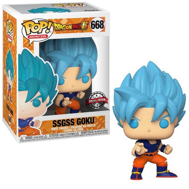  SSGSS Goku #668 - Dragon Ball Z Funko Pop! Animation [Special Edition] 
