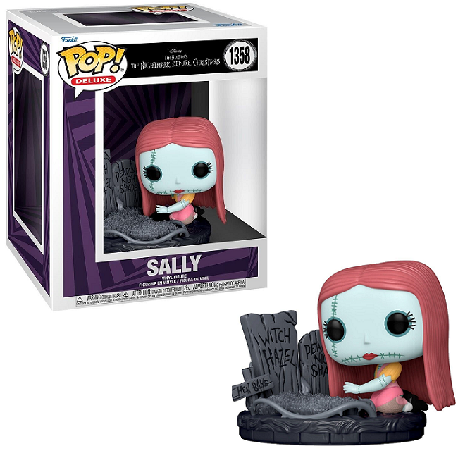  Sally #1358 - The Nightmare Before Christmas Funko Pop! Deluxe [w/Gravestone] 