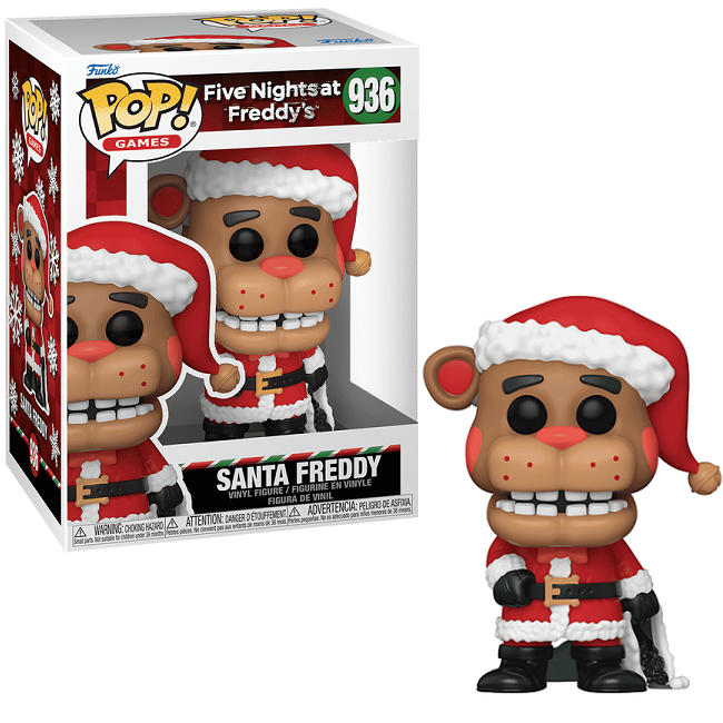  Santa Freddy #936 - Five Nights at Freddy's Funko Pop! Games 
