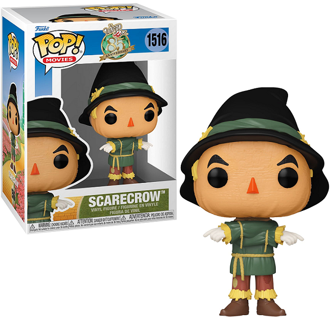  Scarecrow #1516 - The Wizard of Oz 85th Funko Pop! Movies 