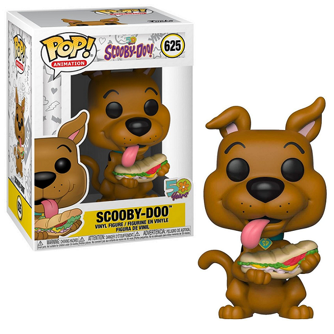  Scooby Doo With Sandwich #625 - Scooby Doo Funko Pop! Animation 