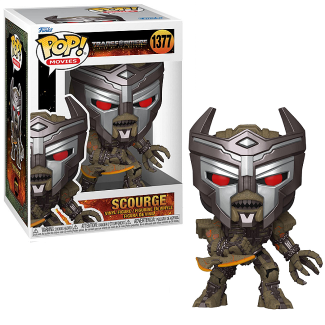  Scourge #1377 - Transformers Rise of the Beasts Funko Pop! Movies 
