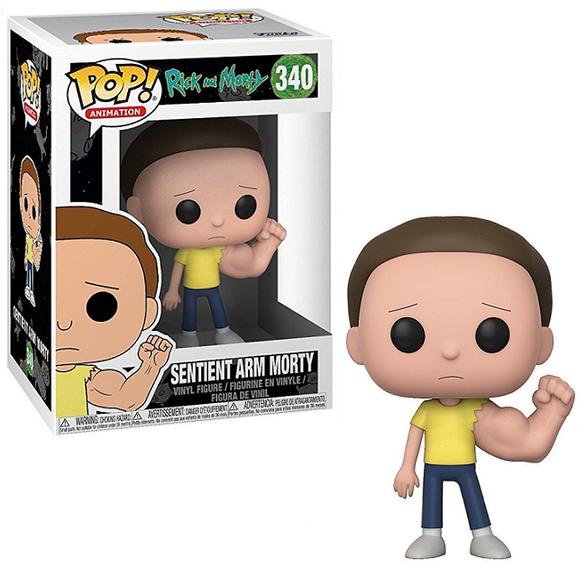  Sentient Arm Morty #340 – Rick and Morty Funko Pop! Animation 