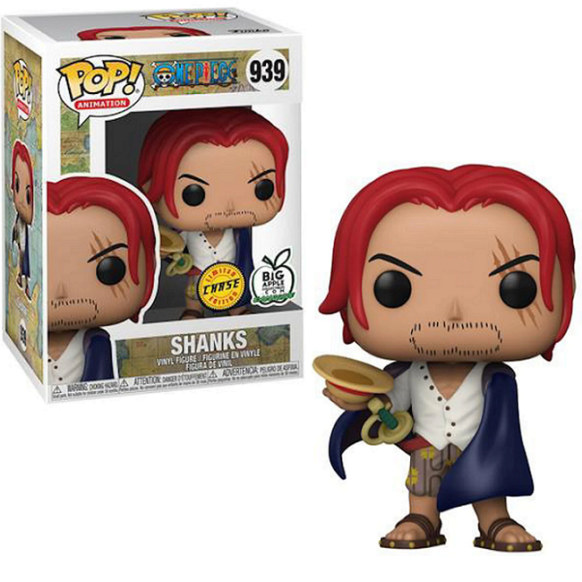  Shanks #939 - One Piece Funko Pop! Animation [Big Apple Exclusive Chase] 