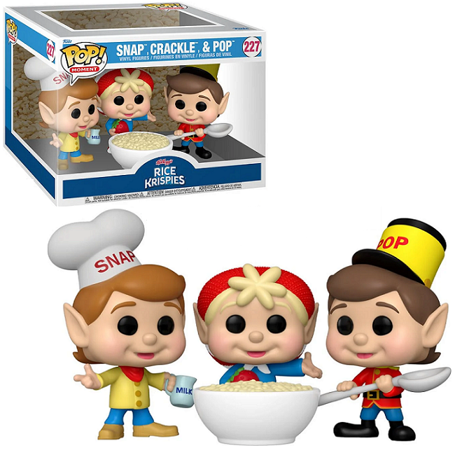  Snap, Crackle, & Pop #227 - Kelloggs Funko Pop! Moment 