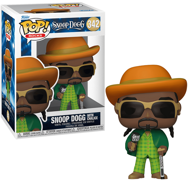  Snoop Dogg with Chalice #342 - Snoop Dogg Funko Pop! Rocks 