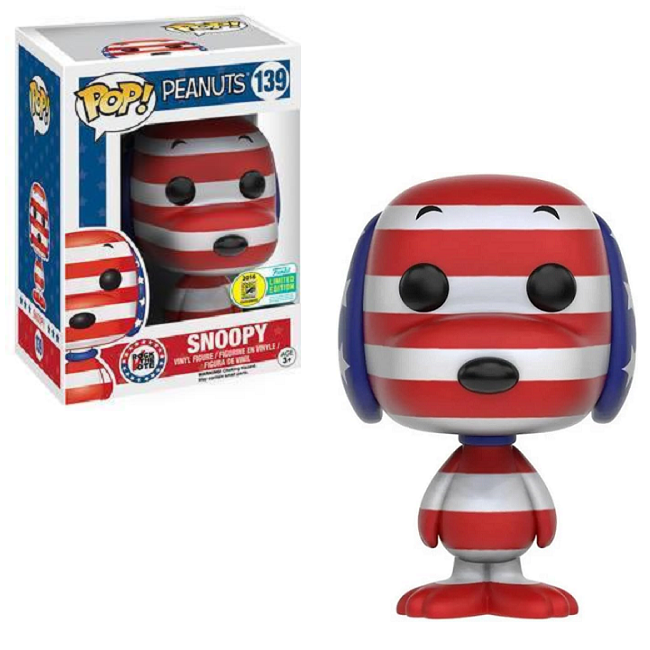  Snoopy Rock The Vote #139 - Peanuts Funko Pop! Animation [2016 SDCC Exclusive] 