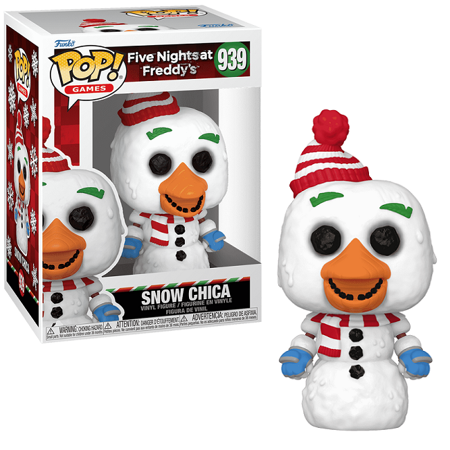  Snow Chica #939 - Five Nights at Freddy's Funko Pop! Games 