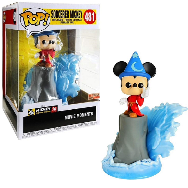  Sorcerer Mickey #481 - Disney Funko Pop! Movie Moments [BoxLunch Exlcusive Pre-Release] 