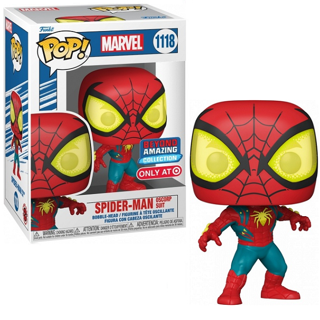 Spider-Man Oscorp Suit #1118 - Marvel Funko Pop! [Target Exclusive] 