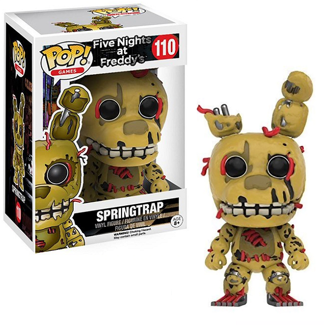  Springtrap #110 - Five Nights at Freddys Funko Pop! Games 
