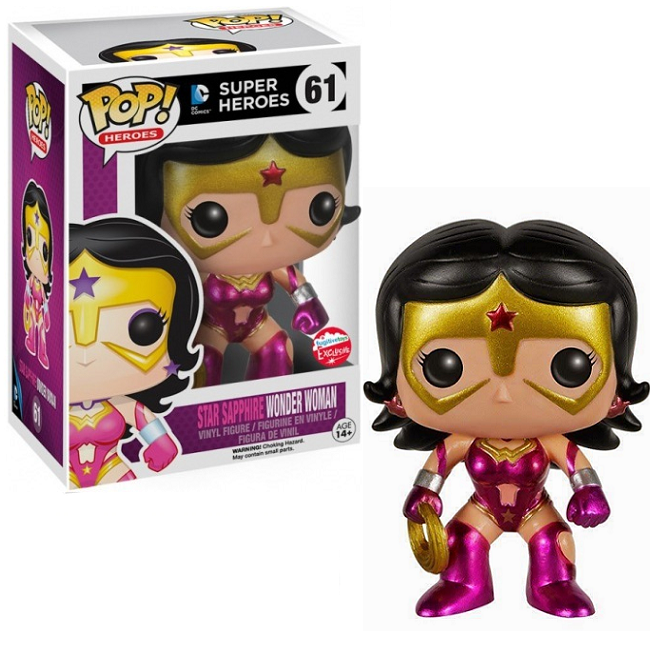  Star Sapphire Wonder Woman #61 - DC Super Heroes Funko Pop! Heroes [Fugitive Exclusive] 