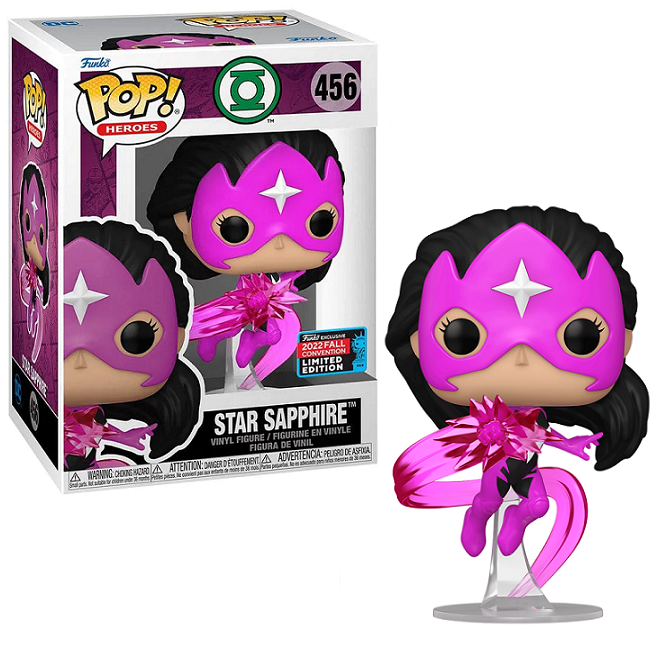  Star Sapphire #456 - Green Lantern Funko Pop! Heroes [2022 Fall Convention Exclusive] 