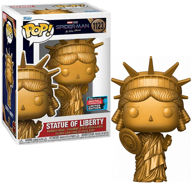  Statue of Liberty #1123 - Spider-Man No Way Home Funko Pop! [2022 Fall Convention Exclusive] 