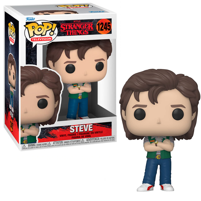  Steve #1245 - Stranger Things Funko Pop! TV 
