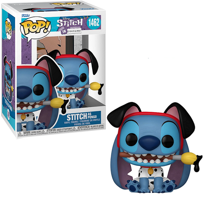  Stitch As Pongo #1462 - Disney Stitch Costume Funko Pop! 