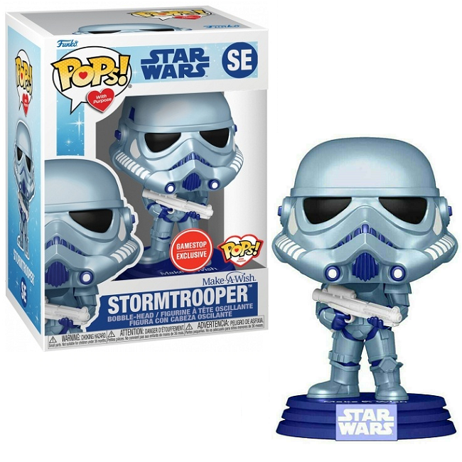  Stormtrooper #SE - Star Wars Funko Pops! With Purpose [Make a Wish GameStop Exclusive] 