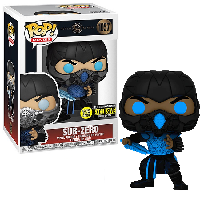  Sub-Zero #1057 – Mortal Kombat Funko Pop! Movies [Gitd EE Exclusive] 