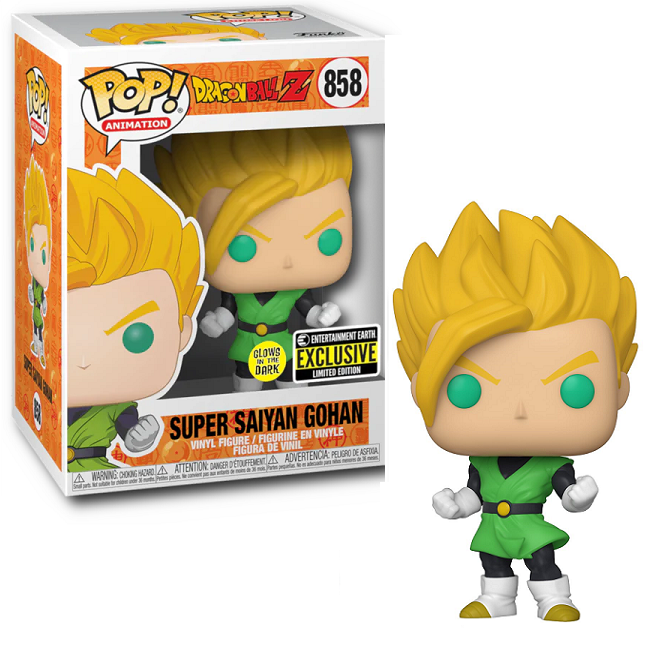  Super Saiyan Gohan #858 - Dragon Ball Z Funko Pop! Animation [Gitd EE Exclusive] 