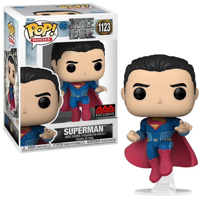  Superman #1123 - Justice League Funko Pop! Movies [AAA Anime Exclusive] 