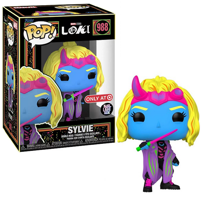  Sylvie #988 - Loki Funko Pop! [Blacklight Target Exclusive] 