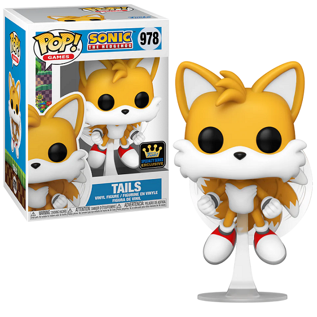  Tails Flying #978 - Sonic The Hedgehog Funko Pop! Games [Specialty Series Exclusive] 