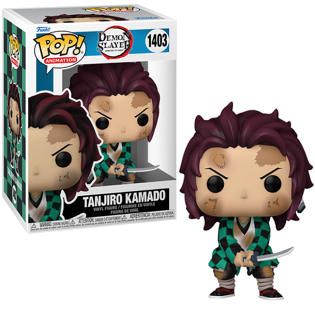  Tanjiro Kamado #1403 - Demon Slayer Funko Pop! Animation [Training] 