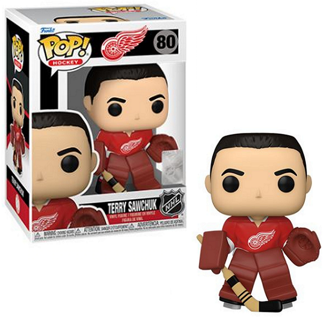  Terry Sawchuk #80 - Red Wings Funko Pop! Hockey 