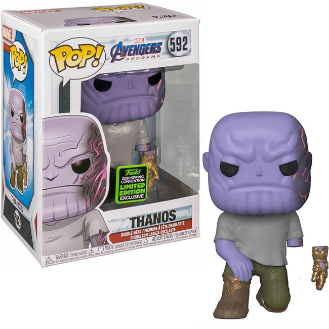  Thanos #592 - Avengers Endgame Funko Pop! [2020 ECCC Spring Convention Exclusive] 