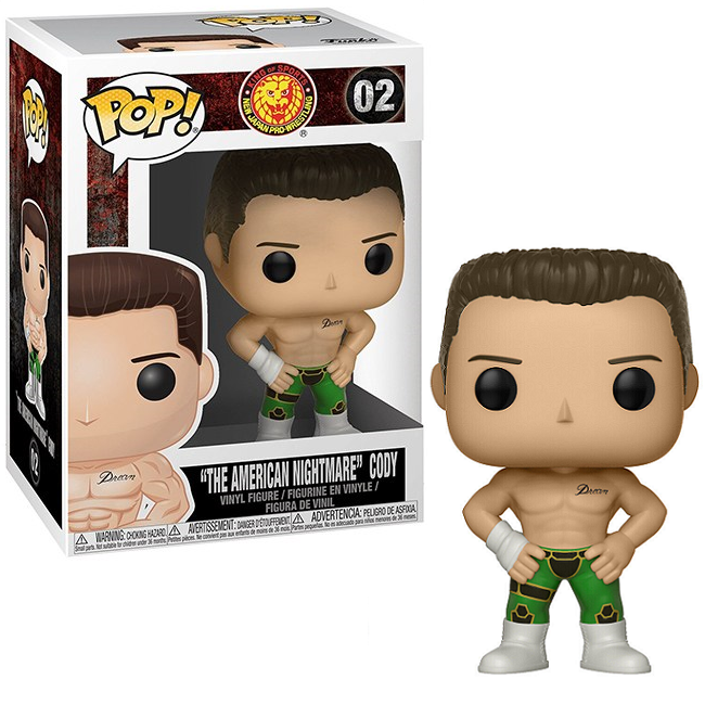  The American Nightmare Cody #02 - New Japan Pro Wrestling Funko Pop! 