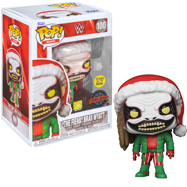  The Fiend Bray Wyatt #100 - Wrestling Funko Pop! WWE [Gitd Special Edition] 