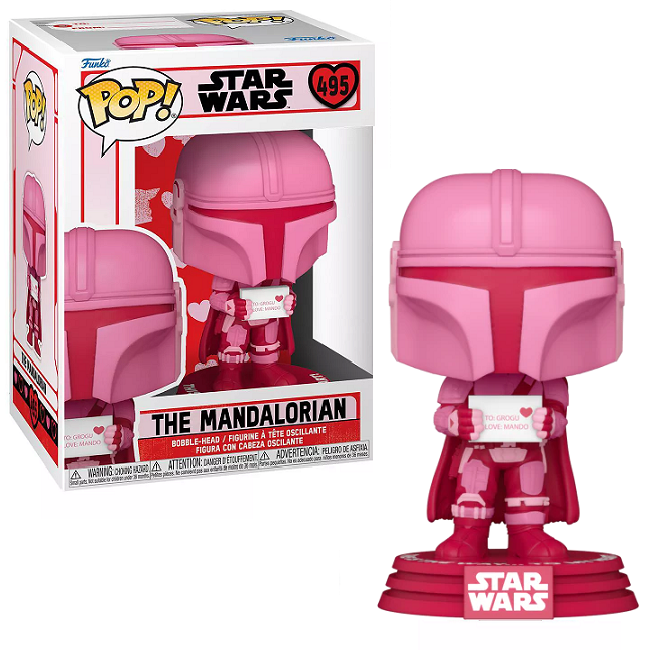  The Mandalorian #495 - Star Wars Funko Pop! [Valentines] 