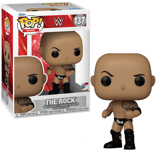  The Rock #137 - Wrestling Funko Pop! WWE 