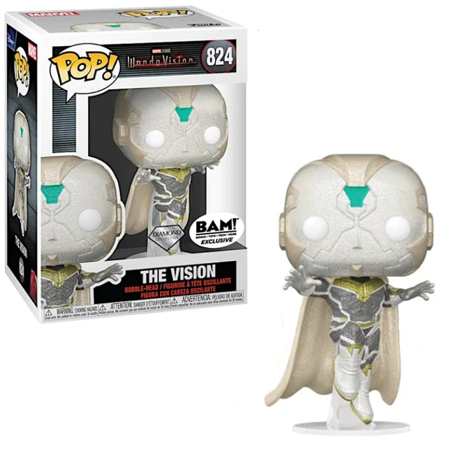  The Vision #824 - WandaVision Funko Pop! [Diamond BAM! Exclusive] 