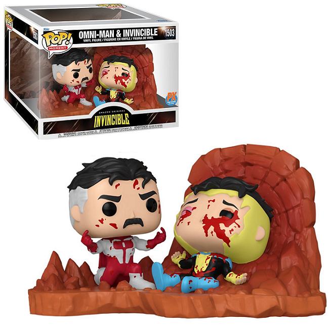 Omni-Man & Invincible #1503 - Invincible Funko Pop! Moment [FCBD Previews Exclusive] 