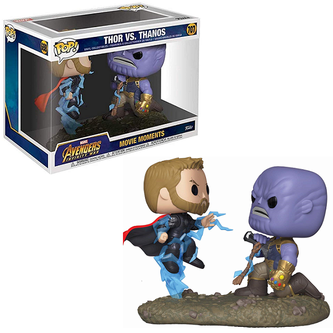  Thor vs Thanos #707 - Avengers Infinity War Funko Pop! Movie Moments 