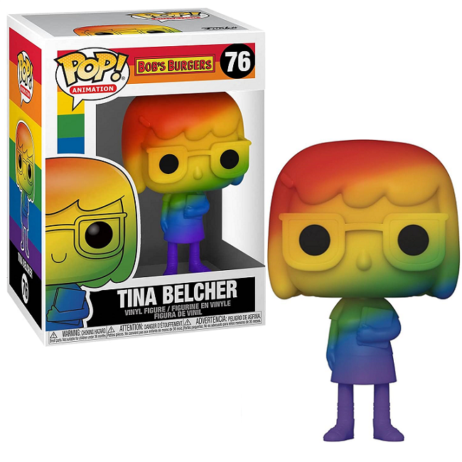  Tina Belcher #76 – Bobs Burgers Funko Pop! Animation [Rainbow] 