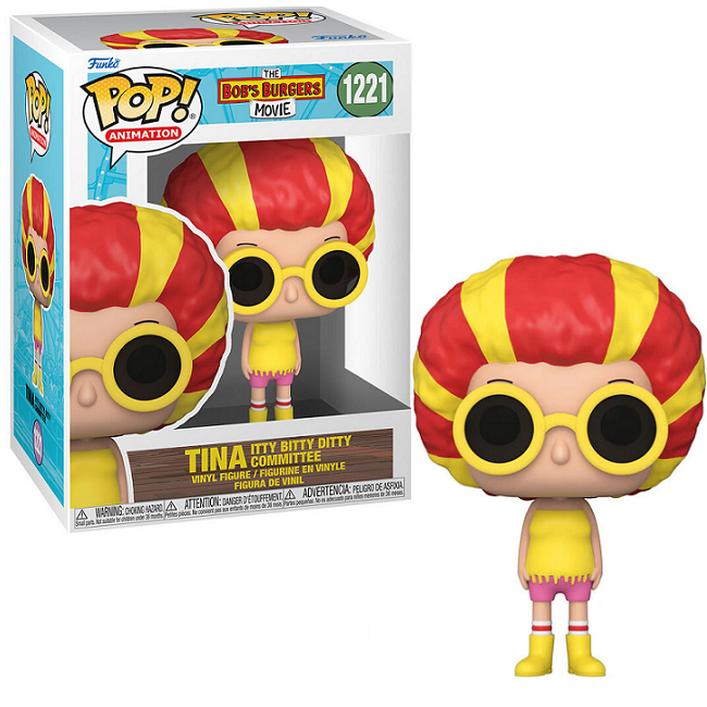  Tina Itty Bitty Ditty Committee #1221 - Bobs Burgers Movie Funko Pop! Animation 