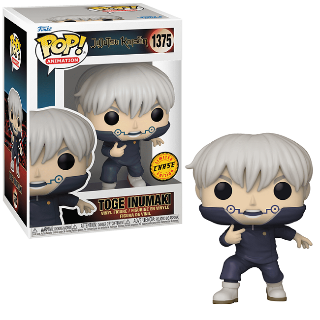  Toge Inumaki #1375 - Jujutsu Kaisen Funko Pop! Animation [Chase] 