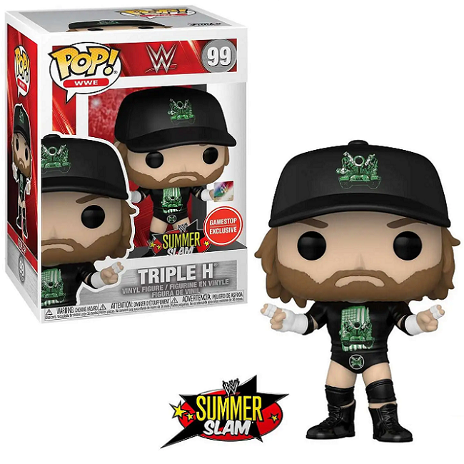  Triple H #99 Wrestling Funko Pop! WWE [With Pin] [GameStop Exclusive] 