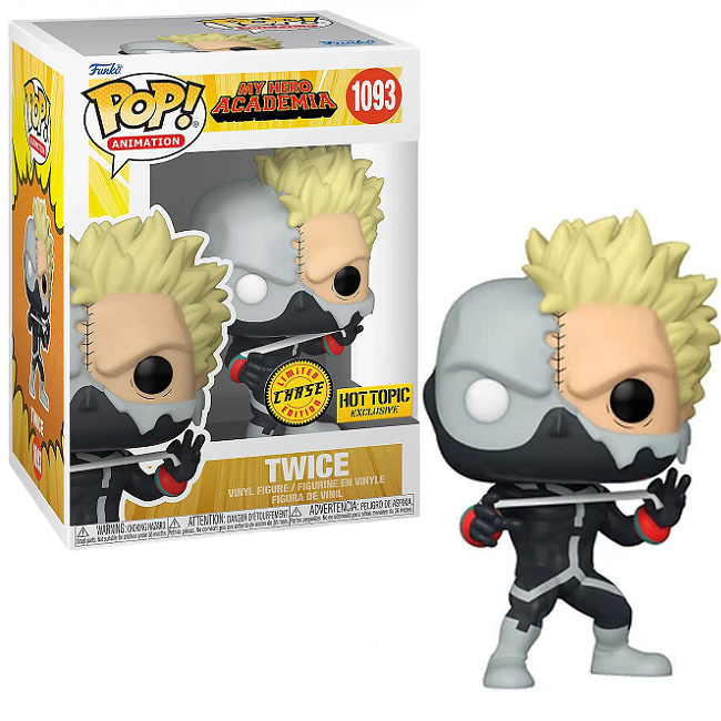  Twice #1093 - My Hero Academia Funko Pop! Animation [Hot Topic Exclusive Chase] 