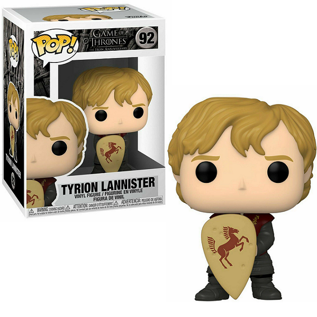  Tyrion Lannister #92 – Game of Thrones Funko Pop! [with Shield] 